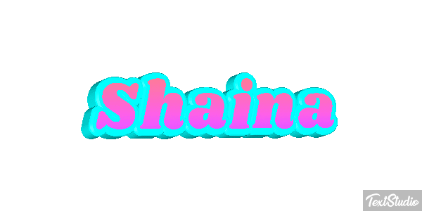 Shaina Efeito do texto