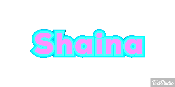 Shaina Efeito do texto