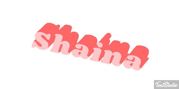 Shaina Efeito do texto