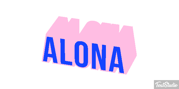 Alona Effet de texte
