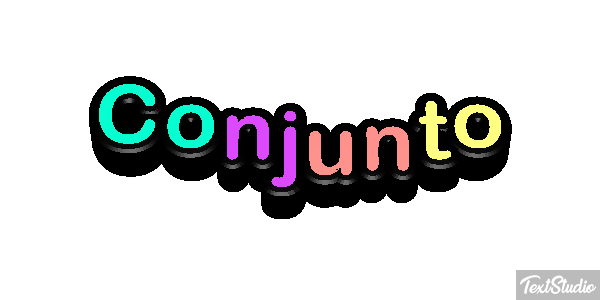 Conjunto Texteffekt