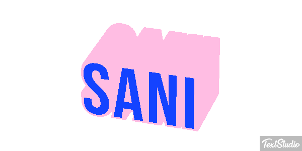 Sani Текстовый эффект