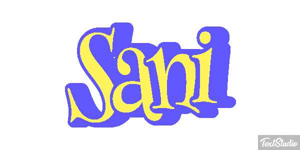Sani Текстовый эффект