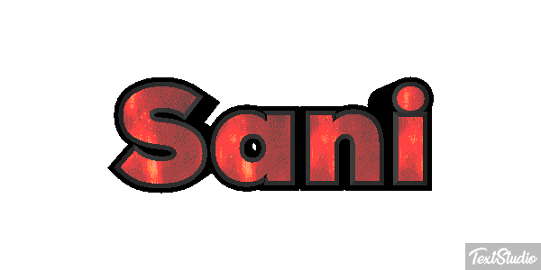 Sani Текстовый эффект