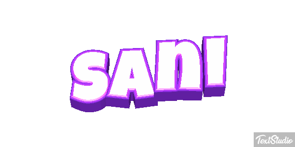 Sani Текстовый эффект