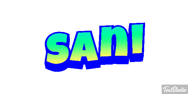 Sani Текстовый эффект