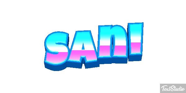 Sani Текстовый эффект