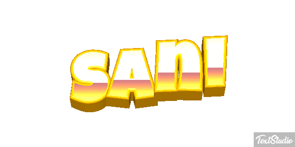 Sani Текстовый эффект