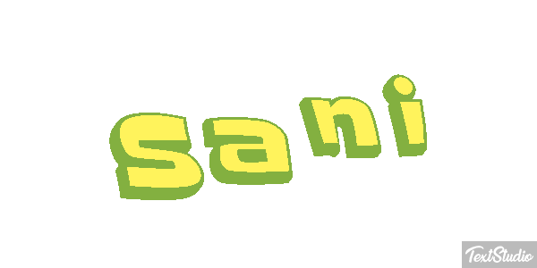 Sani Текстовый эффект