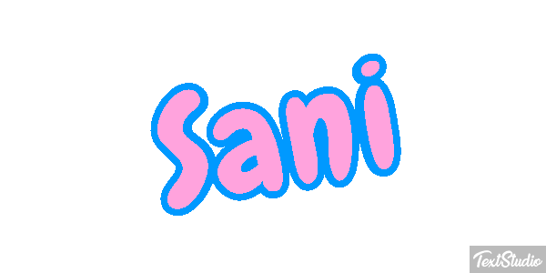 Sani Текстовый эффект