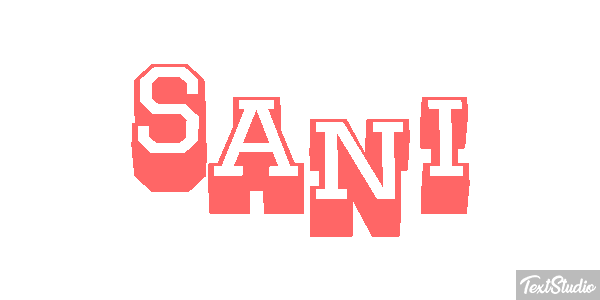 Sani Текстовый эффект