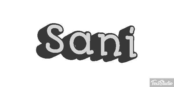Sani Текстовый эффект