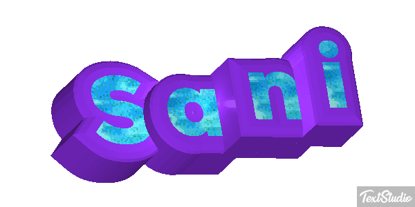 Sani Текстовый эффект