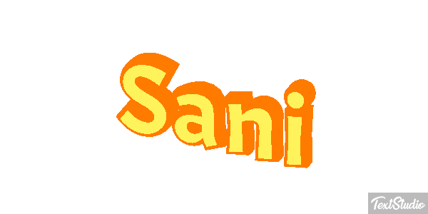 Sani Текстовый эффект