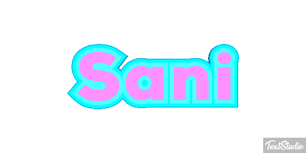 Sani Текстовый эффект
