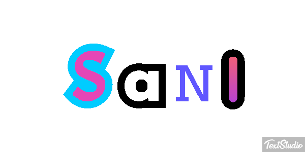 Sani Текстовый эффект