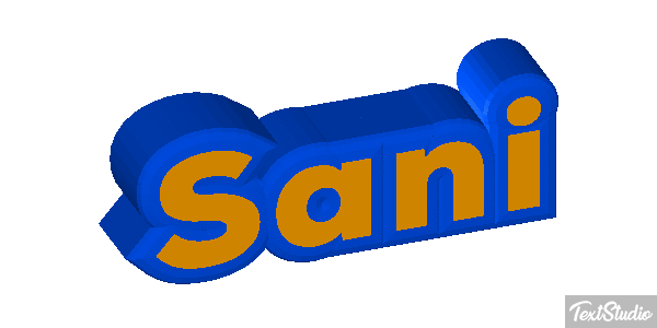 Sani Текстовый эффект