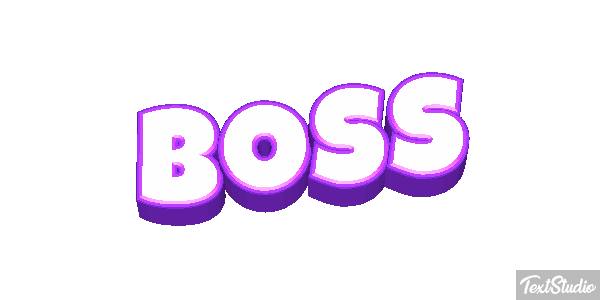 Boss Texteffekt