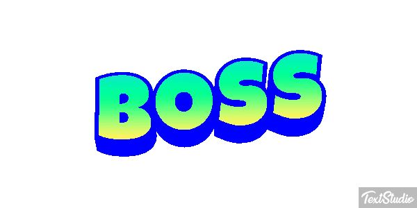 Boss Texteffekt