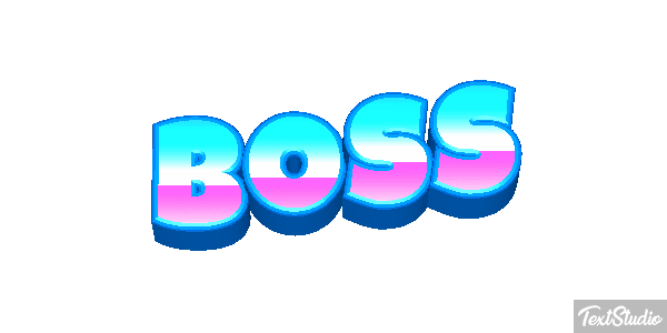 Boss Texteffekt
