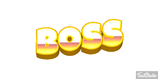 Boss Texteffekt