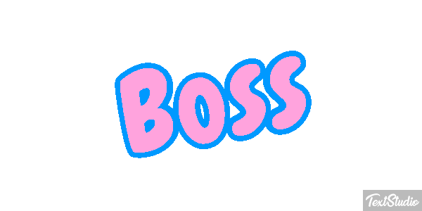 Boss Texteffekt