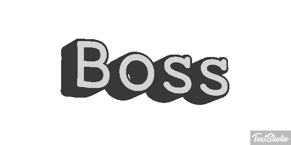 Boss Texteffekt