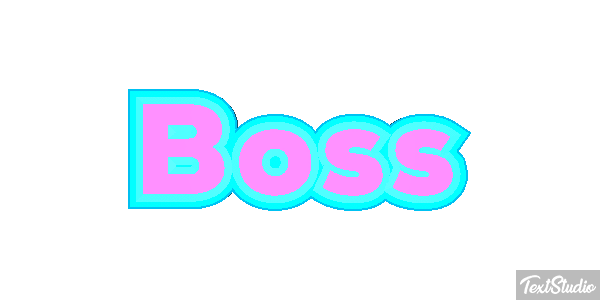 Boss Texteffekt