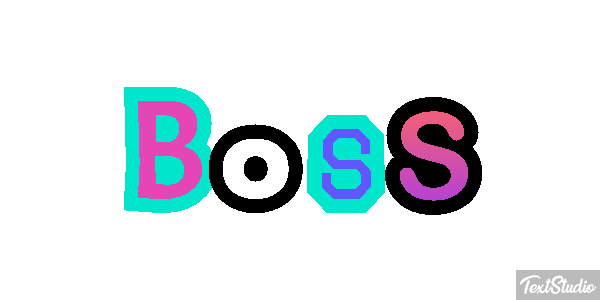 Boss Texteffekt