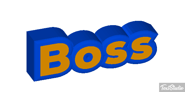 Boss Texteffekt
