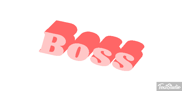 Boss Texteffekt