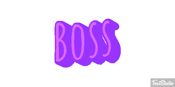 Boss Texteffekt