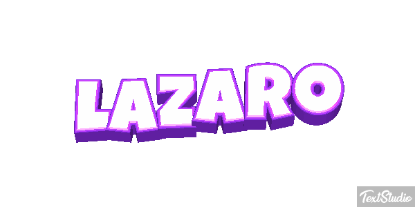 Lázaro Текстовый эффект