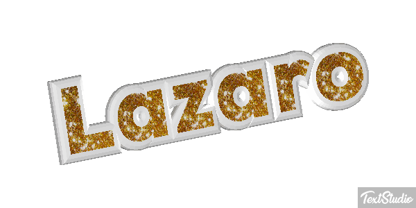 Lázaro Текстовый эффект