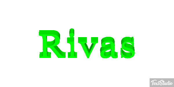 Rivas Tekst effect