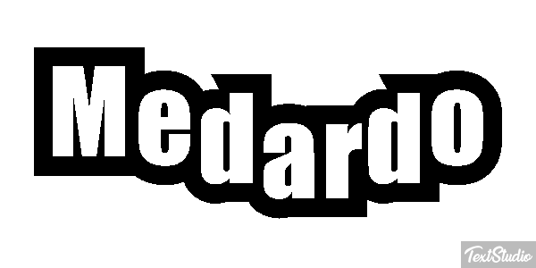Medardo Effetto testo
