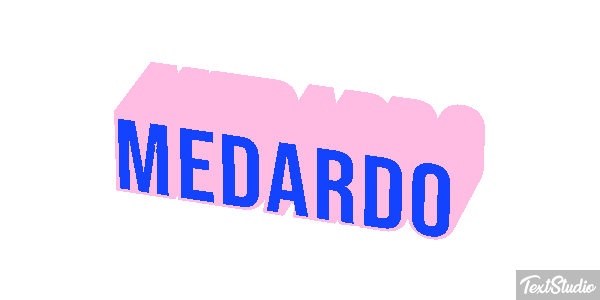 Medardo Effetto testo