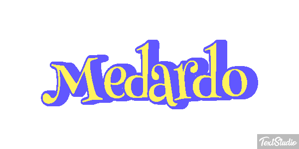 Medardo Effetto testo