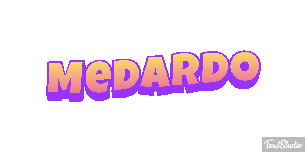 Medardo Effetto testo