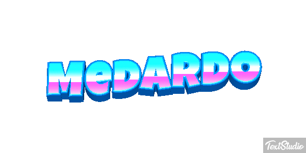 Medardo Effetto testo