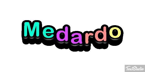 Medardo Effetto testo