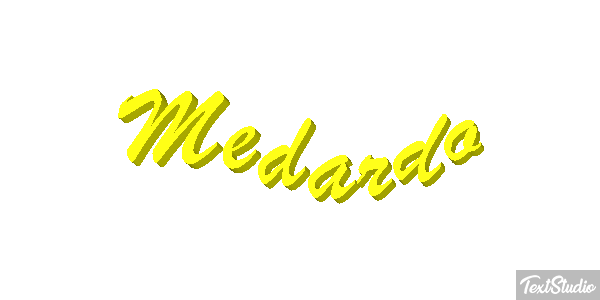 Medardo Effetto testo