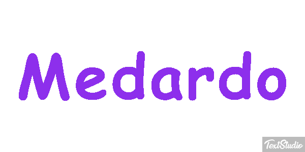 Medardo Effetto testo