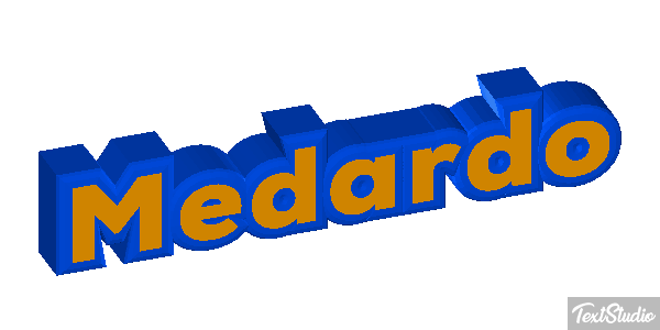 Medardo Effetto testo