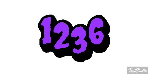 1236 Text effect