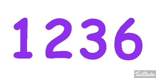 1236 Text effect