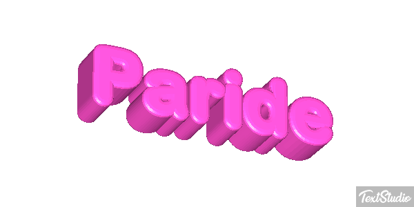 Paride Текстовый эффект