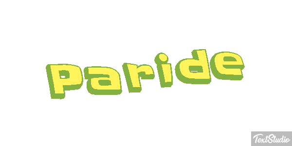 Paride Текстовый эффект
