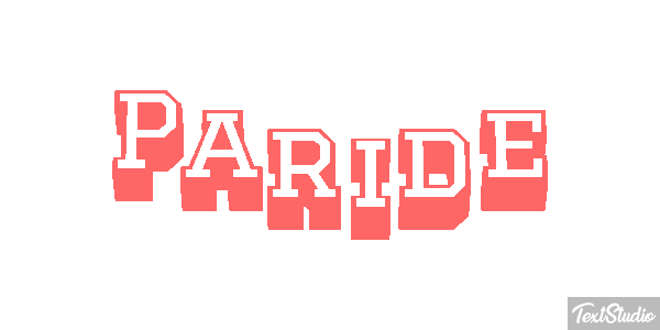 Paride Текстовый эффект