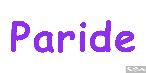 Paride Текстовый эффект
